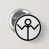 Apathy Corp Ronde Button 5,7 Cm (Voorkant /achterkant)