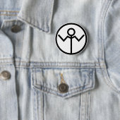 Apathy Corp Ronde Button 5,7 Cm (In situ)