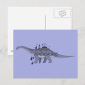 Apatosaurus Briefkaart (Voorkant / Achterkant)