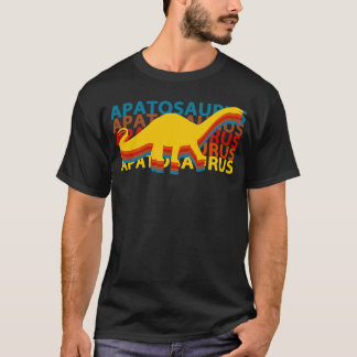 Apatosaurus dinosaurus Herhaal T-shirt