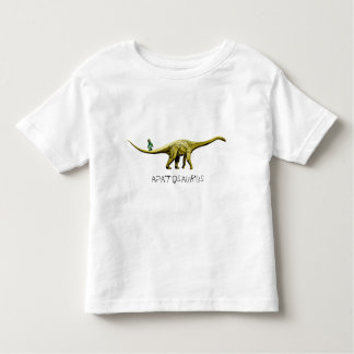 Apatosaurus & Graangroene appel Kinder Shirts