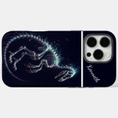 Apatosaurussen Dinosaur Skelet Stardust Case-Mate iPhone Case (Achterkant (horizontaal))