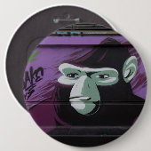 Ape Graffiti Ronde Button 6,0 Cm (Voorkant /achterkant)