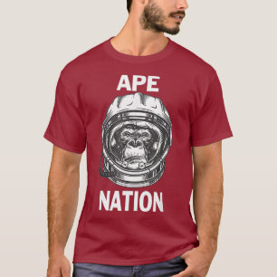 Ape Nation naar de maan Diamond Hands Stock T-shirt