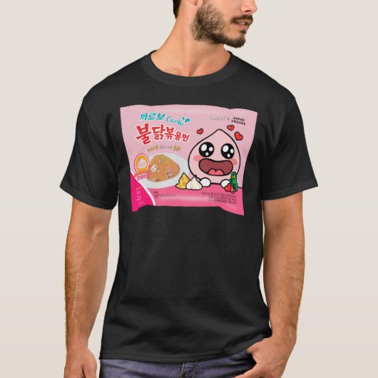 Apeach Buldak Carbonara Noodles Classic T-Shirt (Devant)
