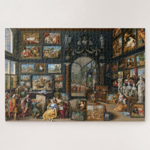 Apelles die Campaspe schildert door Willem van Hae Legpuzzel