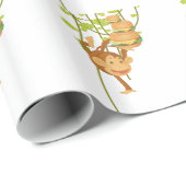 apen cadeaupapier (Rol Hoek)