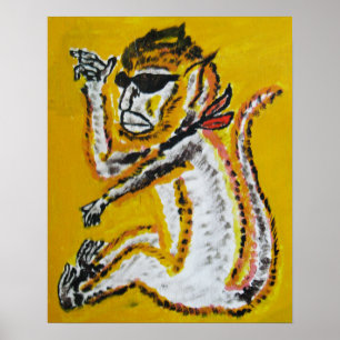 Apen Circus Kunst Poster