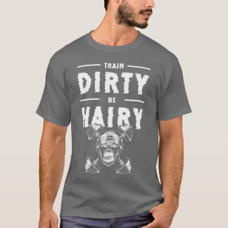 Apen Dieren Fitness familie T-shirt