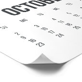 Apen Jaar Kalender Groot Poster 2016 Japans (Hoek)