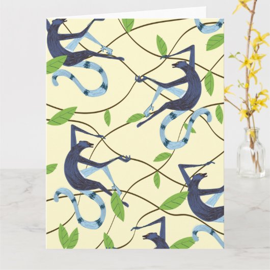 apen kaart (Gele Bloem)