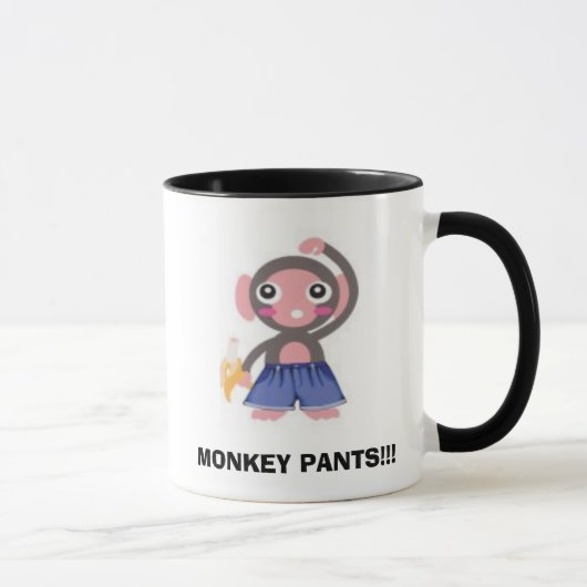 apen, MONKEY PANTS!!! Mok (Rechts)