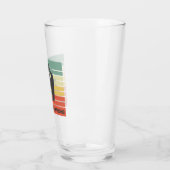 Apen samen sterk bierglas glas (Links)