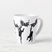 Apen Troep Latte Mok (Rechterhoek)