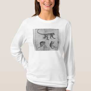 apen uit het Album van de Vallardi T-shirt