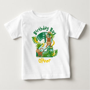 Apen Verjaardag Shirt Tweede Apen Verjaardag Jonge