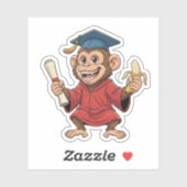 Apenafstuderen Sticker (Vel)