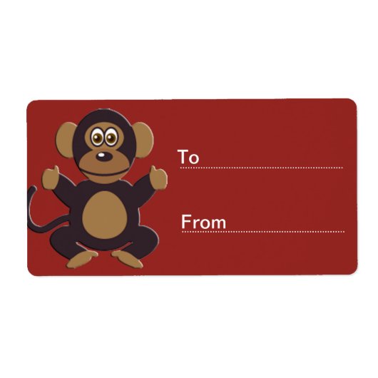 Apencadeaulabel Etiket (Voorkant)