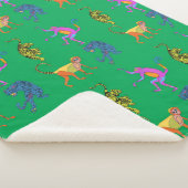 apenmantel sherpa deken (3/4)