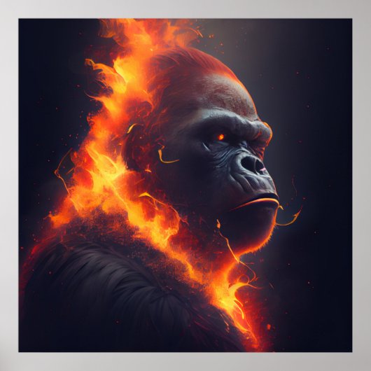 Apenposter Poster (Voorkant)