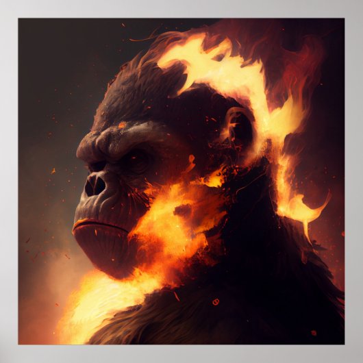 Apenposter Poster (Voorkant)