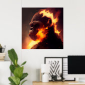 Apenposter Poster (Thuiskantoor)