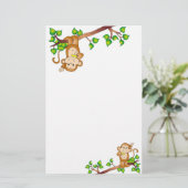 Apenstationery Briefpapier (Staand voorkant)