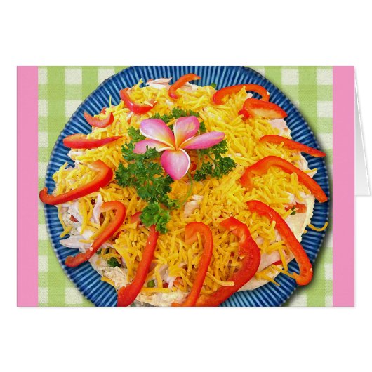 Apéritif Tropical Avec Fleur Frangipani Plumeria (Devant horizontal)