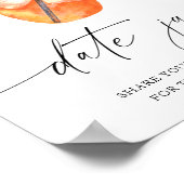 Aperol - datum nacht ideeën. Datum potje bruids Poster (Hoek)