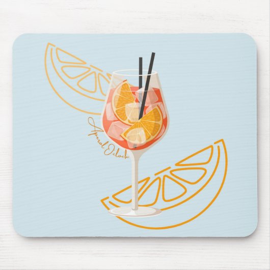 Aperol O'Clock Muismat (Voorkant)