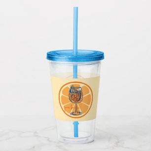 Aperol Per Favore Acryl Drinkbeker