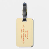 Aperol per favore bagagelabel (Achterkant verticaal)