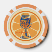 Aperol per favore poker chips (Achterkant)