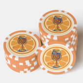 Aperol per favore poker chips (Opstapeling)