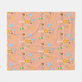 Aperol Recept Fleece Deken (Voorkant (Horizontaal))