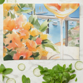 Aperol Spritz Amalfi Italie Torchons de Thé (Plié)