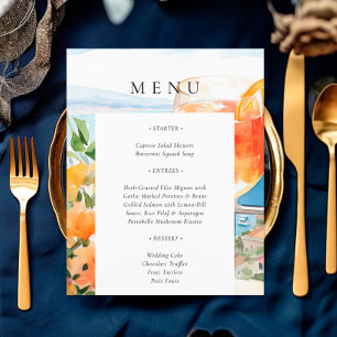 Aperol Spritz Amalfi Italië Vrijgezellenfeest Menu