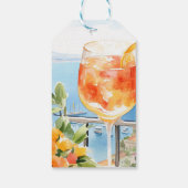 Aperol Spritz Amalfi-Vrijgezellenfeest Cadeaulabel (Achterkant)