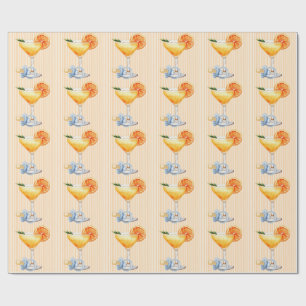 Aperol Spritz Blauwe Sinaasappel Citrus Jongen Bab Cadeaupapier