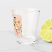 Aperol Spritz Bloemen vrijgezellenfeest Shot Glas (Rechts)
