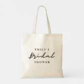 Aperol Spritz Bloemige Bruiloftsborrel Tote Bag (Achterkant)