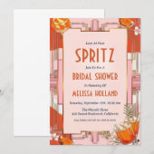 Aperol Spritz Bruids Douche Uitnodigingen (Voorkant / Achterkant)