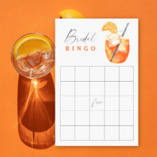 Aperol Spritz Bruidsfeest bingo spel