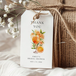 Aperol Spritz Bruidsfeest Cadeaulabel