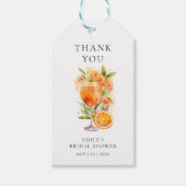 Aperol Spritz Bruiloftsfeestje Cadeaulabel (Voorkant)