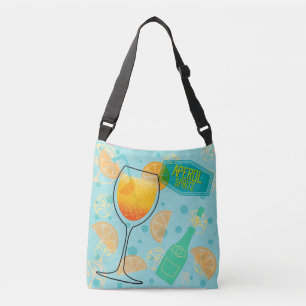 Aperol Spritz Cocktail Crossbody Tas