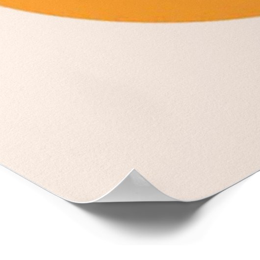 Aperol Spritz Cocktail Poster (Hoek)