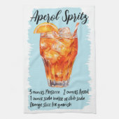 Aperol Spritz cocktailrecept Theedoek (Verticaal)