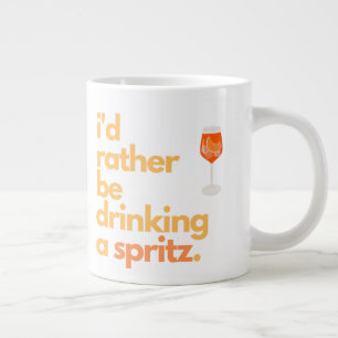 Aperol Spritz Coffee Mok - "Ik zou liever..."