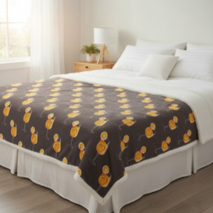 Aperol Spritz fleece deken – Gezellige cocktail vi